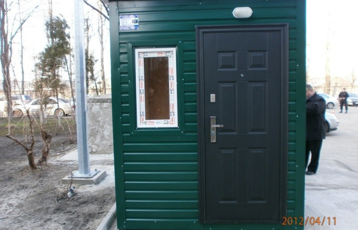 Блок посты охраны, контрольно-пропускные пункты, КПП, будка для охраны, купить в киеве