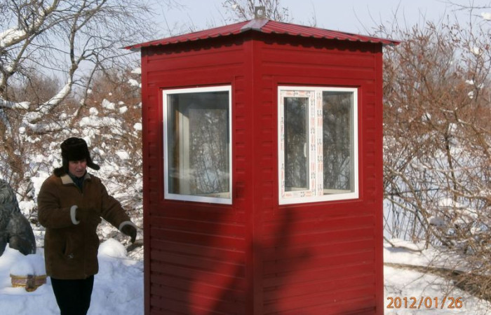 Блок посты охраны, контрольно-пропускные пункты, КПП, будка для охраны, купить в киеве